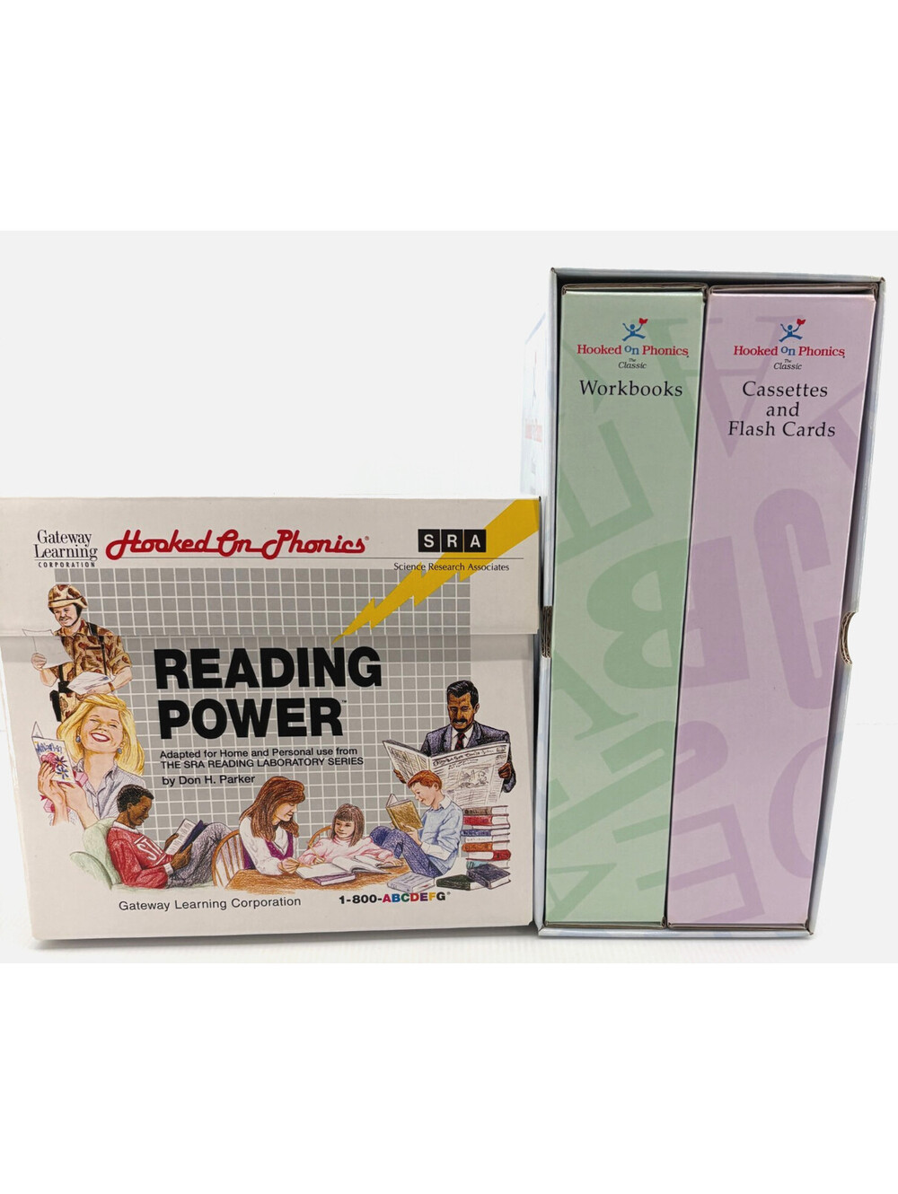 Hooked On Phonics Classic Reading Power Homeschool Learning Cassette Set 1992